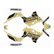 KIT DE ADHESIVOS YAMAHA TENERÉ 700 (2017-2022) COLOR ARENA / NEGRO