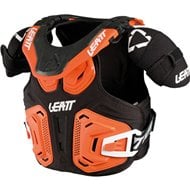 PETO Y COLLARIN INFANTIL LEATT FUSION 2.0 COLOR NARANJA  [LIQUIDACIONSTOCK]