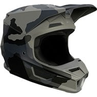 CASCO INFANTIL FOX V1 TREV ECE 2022 COLOR NEGRO CAMUFLAJE