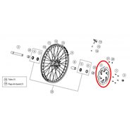 DISCO DE FRENO DELANTERO GAS GAS 260MM