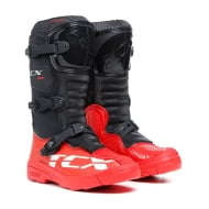 BOTAS TCX INFANTILES COMP-KID COLOR NEGRO / ROJO [LIQUIDACIONSTOCK]