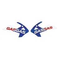 OUTLET PAREJA ADHESIVOS TAPAS DE RADIADOR GAS GAS SIXDAYS 2019 CHILE GAS GAS EC 250/300 (2018-2019)
