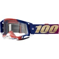 100% RACECRAFT 2 GOGGLES UNITED - CLEAR LENS