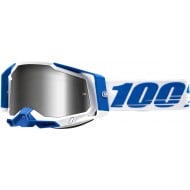 100% RACECRAFT 2 GOGGLES ISOLA - SILVER LENS