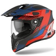 OUTLET CASCO AIROH COMMANDER BOOST COLOR ROJO / AZUL MATE