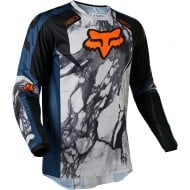 OUTLET CAMISETA FOX 180 KARRERA COLOR AZUL OSCURO  