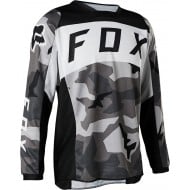 OUTLET CAMISETA INFANTILES FOX 180 BNKR COLOR NEGRO CAMUFLAJE  