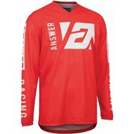 CAMISETA ANSWER SYNCRON MERGE COLOR NEGRO / BLANCO