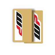 ADHESIVO DE HORQUILLA TRANSPARENTE OHLINS NEGRO (PAREJA)