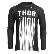 CAMISETA THOR PULSE VAPER 2022 COLOR NEGRO / BLANCO-TH29106918-