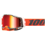 100% RACECRAFT 2 GOGGLES SCHRUTE - RED MIRROR LENS