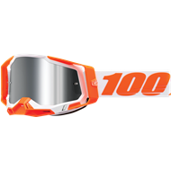 GAFAS 100% RACECRAFT 2 SCHRUTE 2022 - LENTE ESPEJO ROJO