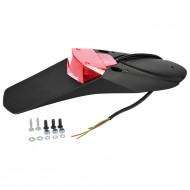 PORTAMATRICULAS CON LUZ TRASERA REAR FENDER (NON HOMOLOGATED)