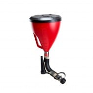 POLISPORT GAS CAN WITH HOSE AND DUST CAP COLOUR TRANSPARENT RED / BLACK