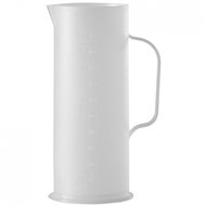 MEDIDOR DE ACEITE 1000CC POLISPORT COLOR TRANSPARENTE