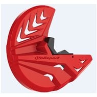 POLISPORT FRONT DISC PROTECTOR BETA RR 250/300/350/390/400/430/450/480/498 4T (2013-2018) COLOUR RED / BLACK