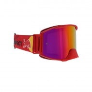 ÓCULOS RED BULL SPECT STRIVE COR VERMELHO FOSCO LENTE DUPLA