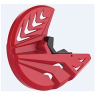 PROTECTOR DE DISCO DELANTERO POLISPORT HONDA CRF 450 R/CRF 250 R (2015-2022) COLOR ROJO / NEGRO