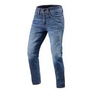 REV'IT JEANS REED SF COLOUR MID BLUE WORN LARGO