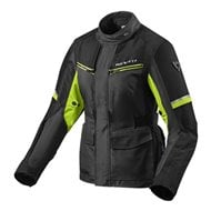OUTLET CHAQUETA REV'IT OUTBACK 3 MUJER COLOR NEGRO / AMARILLO FLUOR