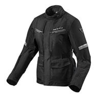 OUTLET CHAQUETA REV'IT OUTBACK 3 MUJER COLOR NEGRO / PLATA