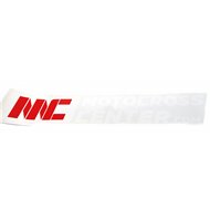 MOTOCROSSCENTER STICKER 100X17 CM COLOUR RED / WHITE