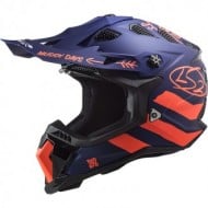 LS2 HELMET MX700 SUBVERTER CARGO COLOUR BLUE MATE / ORANGE FLUO
