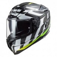 LS2 HELMET FF327 CHALLENGER CT2 FLAMES COLOUR WHITE / YELLOW