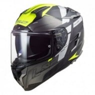 LS2 HELMET FF327 CHALLENGER ALLERT COLOUR TITANIUM MATE /