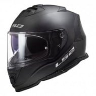 CAPACETE LS2 FF800 STORM COR SÓLIDA PRETO BRILHO [LIQUIDACAOESTOQUE]