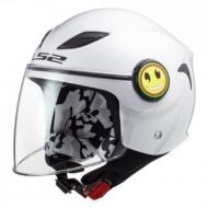 CASCO LS2 OF602 FUNNY 2022 COLOR BLANCO BRILLO-306021002-