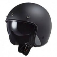 Casque Ls2 Of601 Bob Hpfc Couleur Unie Noir Mat [liquidationstock]