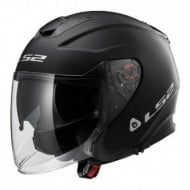 CASCO LS2 OF521 INFINITY SOLID COLOR NEGRO MATE