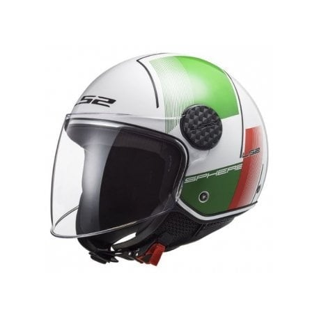 CASCO LS2 OF558 SPHERE LUX FIRM 2022 COLOR BLANCO / VERDE /