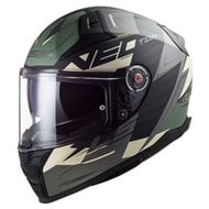 LS2 HELMET FF811 VECTOR II ABSOLUTE COLOUR BLACK MATE / SILVER