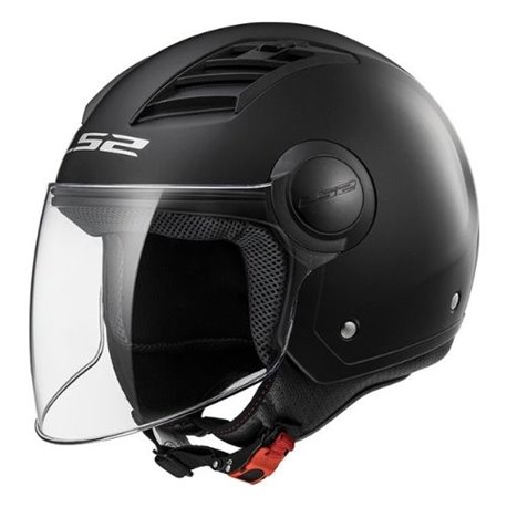 CASCO LS2 OF562 AIRFLOW SOLID 2022 COLOR NEGRO MATE