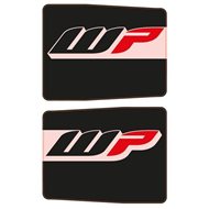 WP FORK STICKERS BLACK 48mm