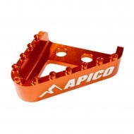 APICO BRAKE PEDAL TIP OEM KTM EXC-F 250/400/450/525 (2006-2007) COLOUR ORANGE