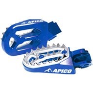 APICO FOOT PEGS PRO-BITE KTM SX 125/250 (2016-2022) COLOUR BLUE