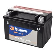 TECNIUM BATTERY (YTX9-BS) ADLY Canyon 300 (2008-2009) - MAINTENANCE FREE