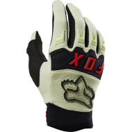 GUANTES FOX DIRTPAW COLOR BLANCO / ROJO / NEGRO