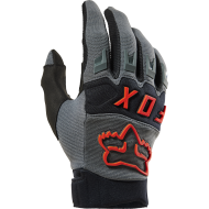 GUANTES FOX DIRTPAW COLOR GRIS / ROJO