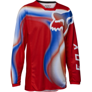 CAMISETA INFANTIL FOX 180 TOXSYK 2023 COLOR ROJO FLÚOR