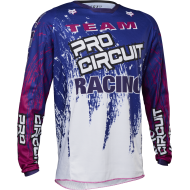 CAMISETA FOX PRO CIRCUIT 180 2023 COLOR BLANCO / AZUL-30853-059-