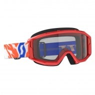SCOTT YOUTH PRIMAL GOGGLES COLOUR RED - SCREEN CLEAR