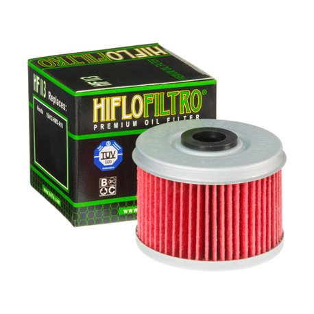 FILTRO ACEITE HF113 QUAD HONDA TRX450ES FE FM 98/04