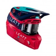 OUTLET KIT CASCO + GAFAS LEATT 8.5 COLOR ROJO