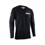 CAMISETA LEATT 4.5 MOTO WINDBLOCK 2023 COLOR NEGRO-LB502303140X-