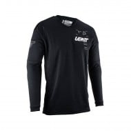 CAMISETA LEATT 4.5 MOTO WINDBLOCK 2023 COLOR NEGRO-LB502303140X-