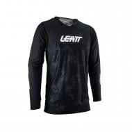 CAMISETA LEATT 4.5 MOTO ENDURO 2023 COLOR NEGRO-LB502303160X-